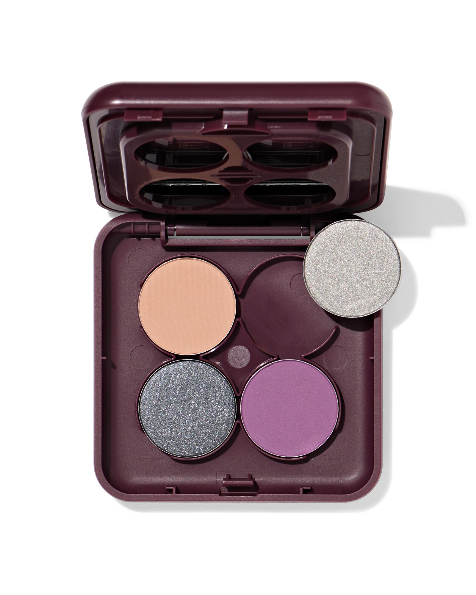 palette de fards &agrave; paupi&egrave;res rechargeable pour 4 couleurs - 11210557 - HEMA